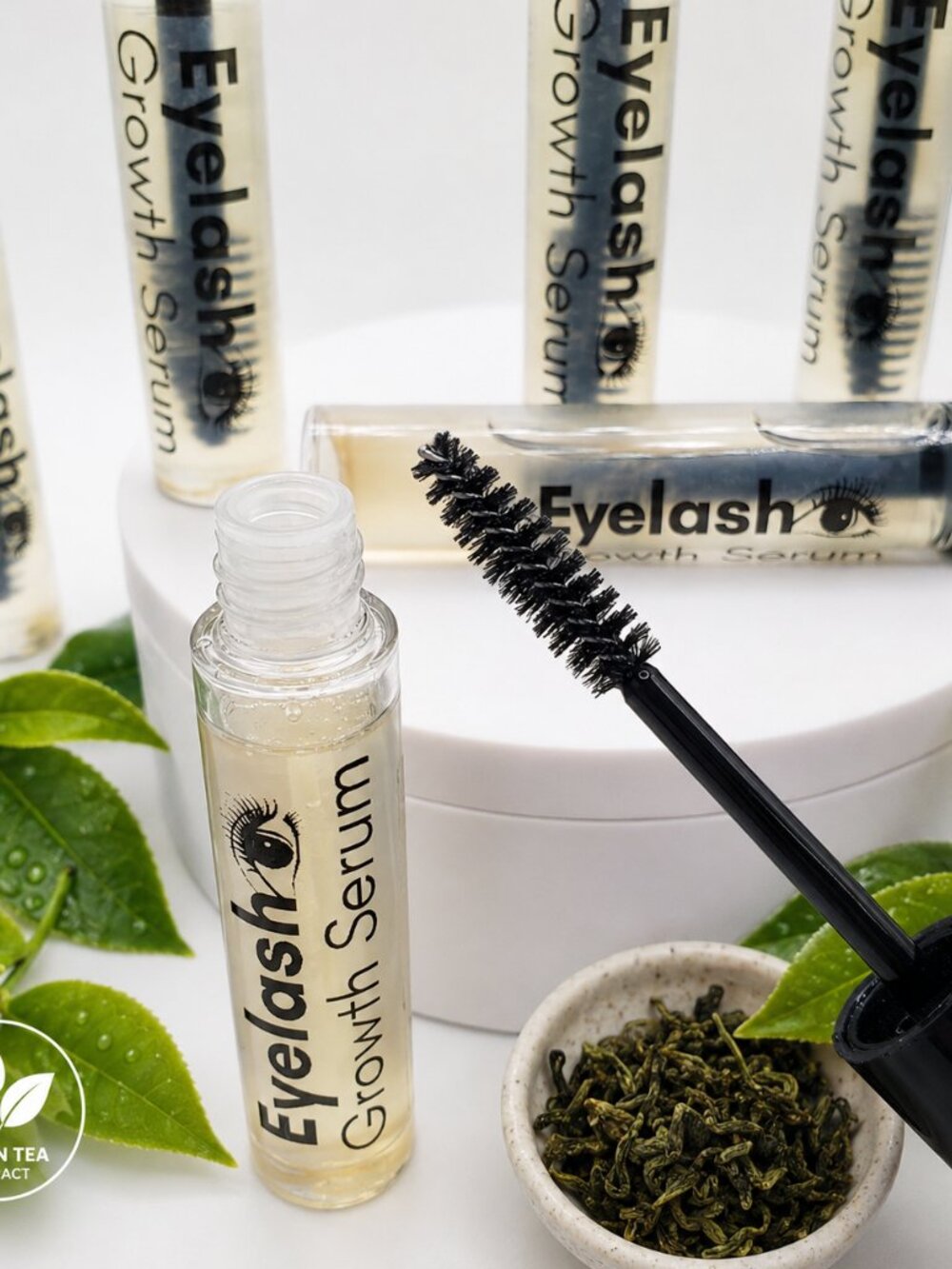 Achieve Luscious Lashes Naturally with Our Eyelash-Growth Serum